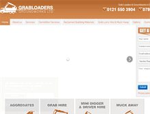 Tablet Screenshot of grabloaders.co.uk
